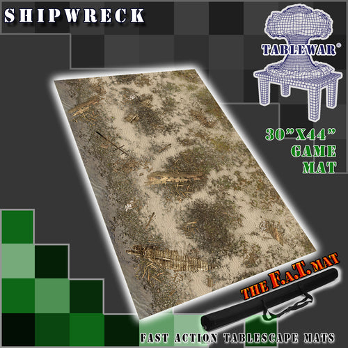 6x4 'Winter Cobble Town' F.A.T. Mat Gaming Mat – TABLEWAR®