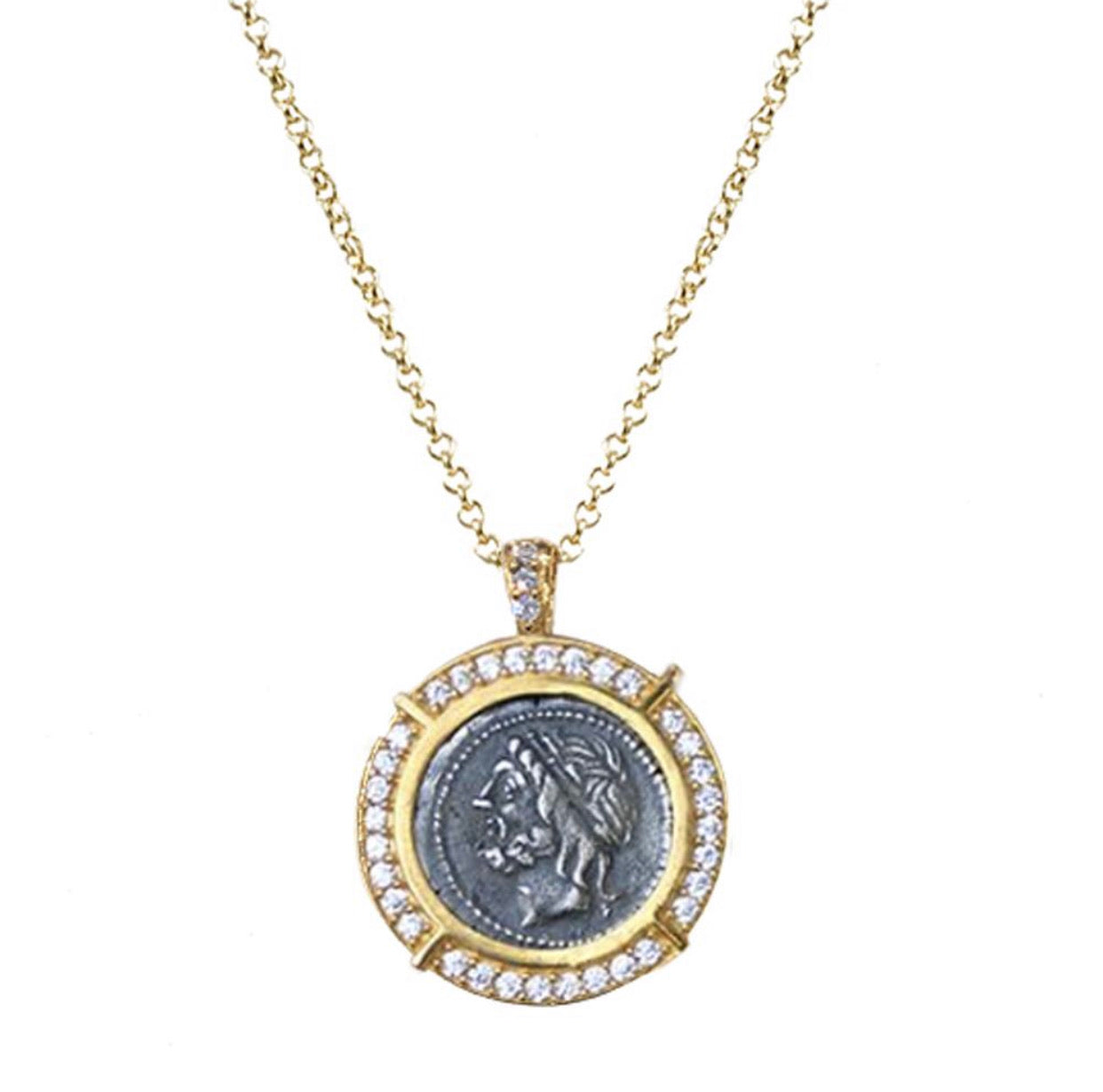 Gilt Silver Shield Locket Necklace – Stacey Fay Designs