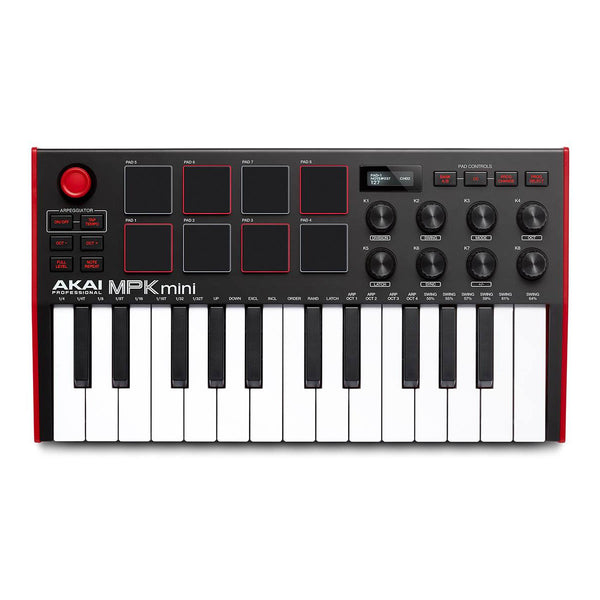 akai professional mpk mini mkii midi controller