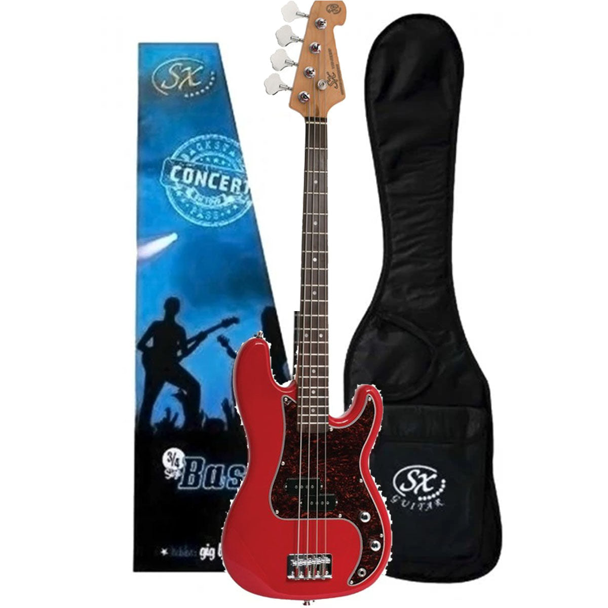 sx 4 string bass guitar