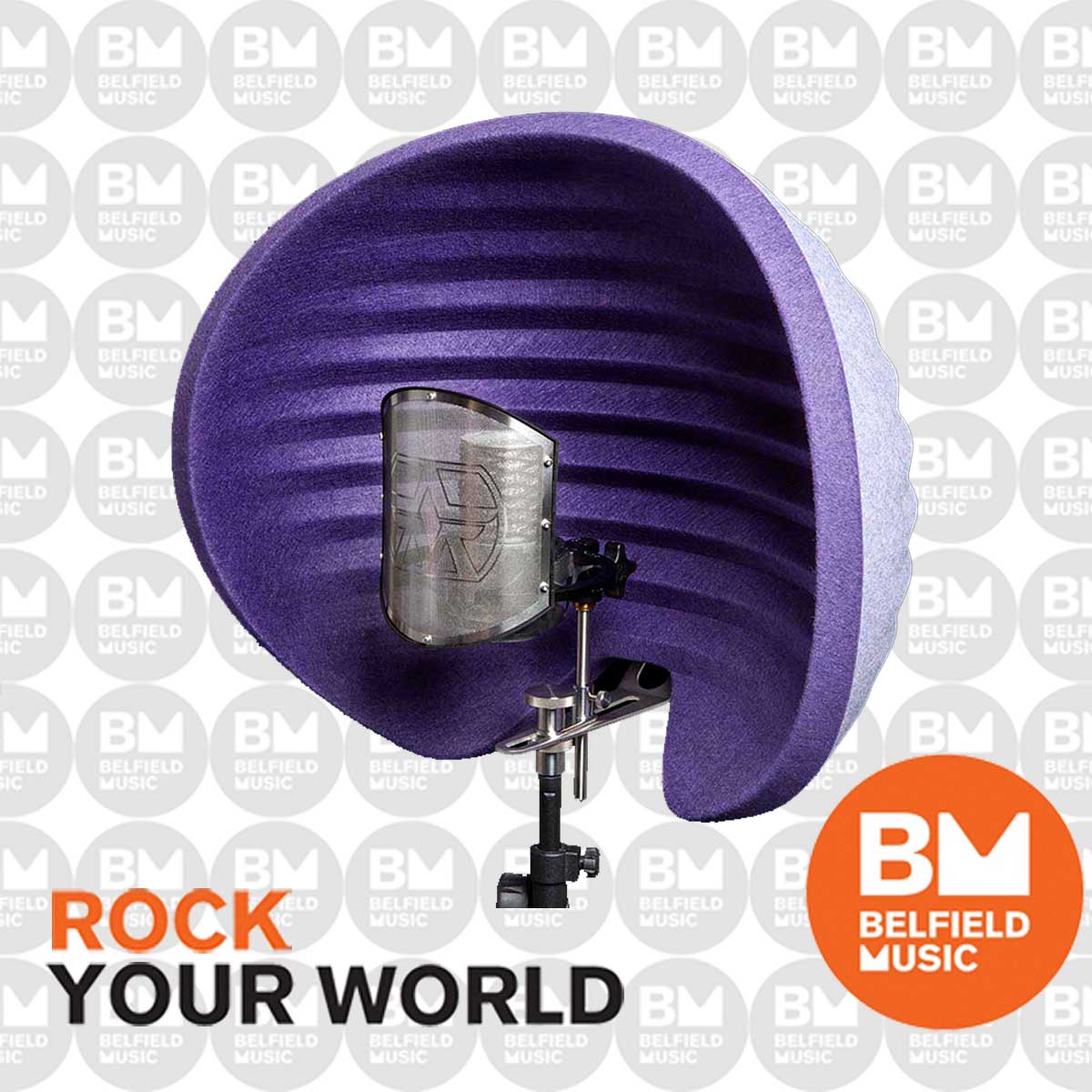 Aston Microphones Halo Vocal Booth Purple - Buy Online - Belfield