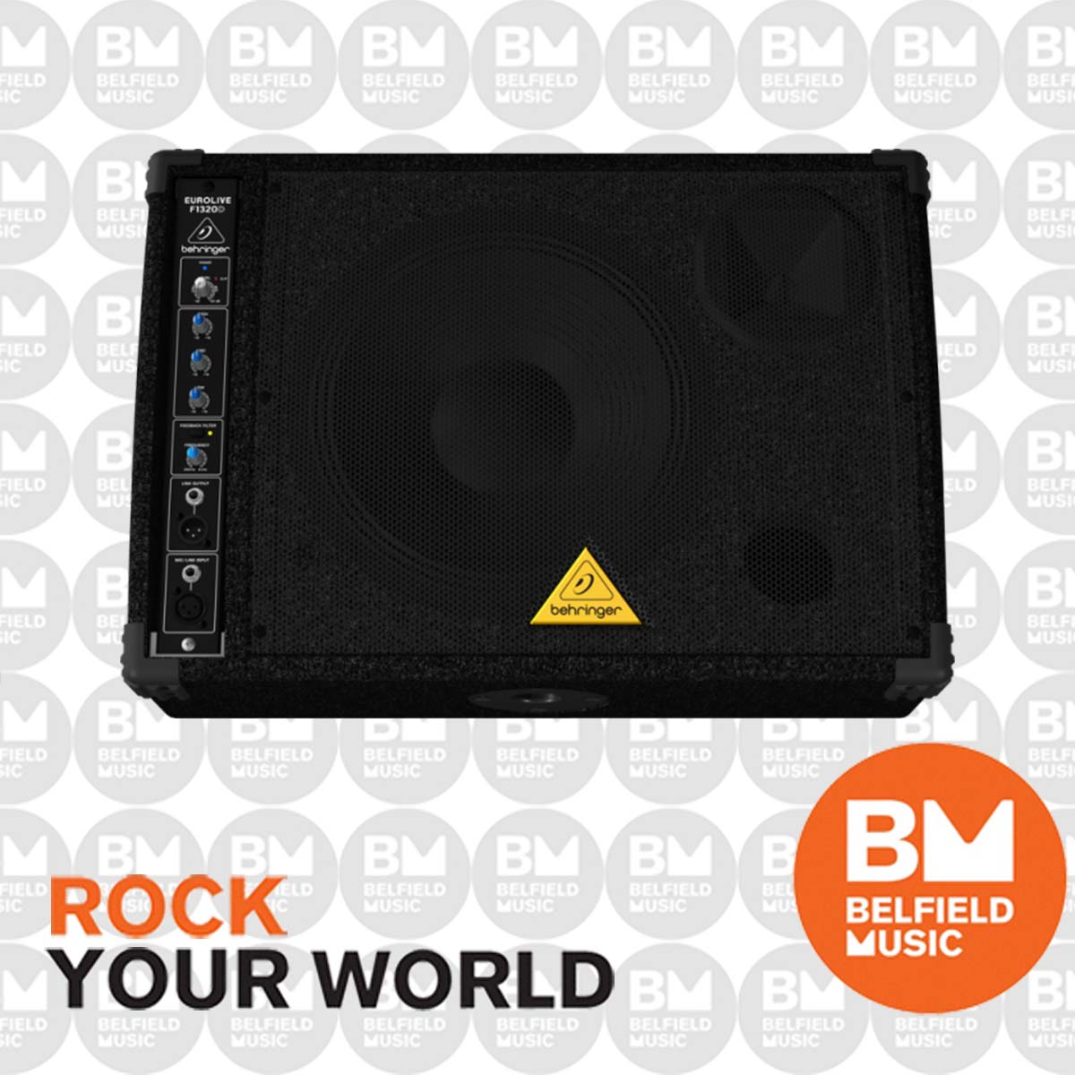 behringer eurolive f1320d active floor monitor