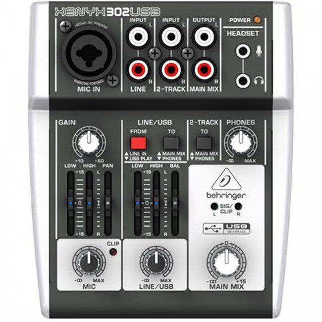 behringer xenyx 302usb drivers download