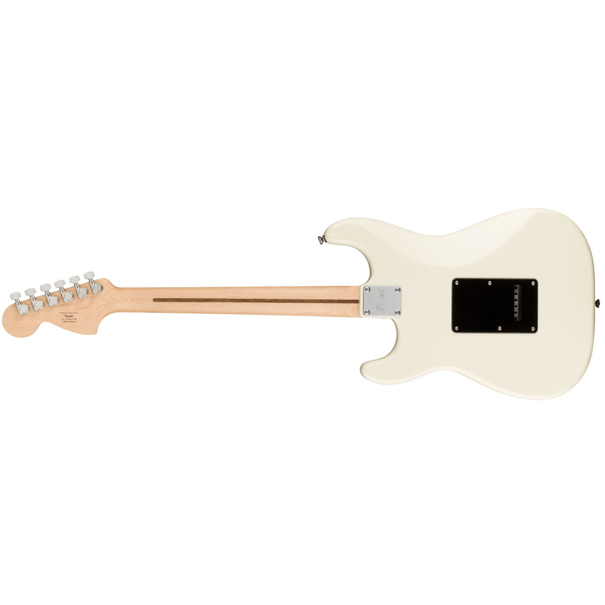 squier standard stratocaster white