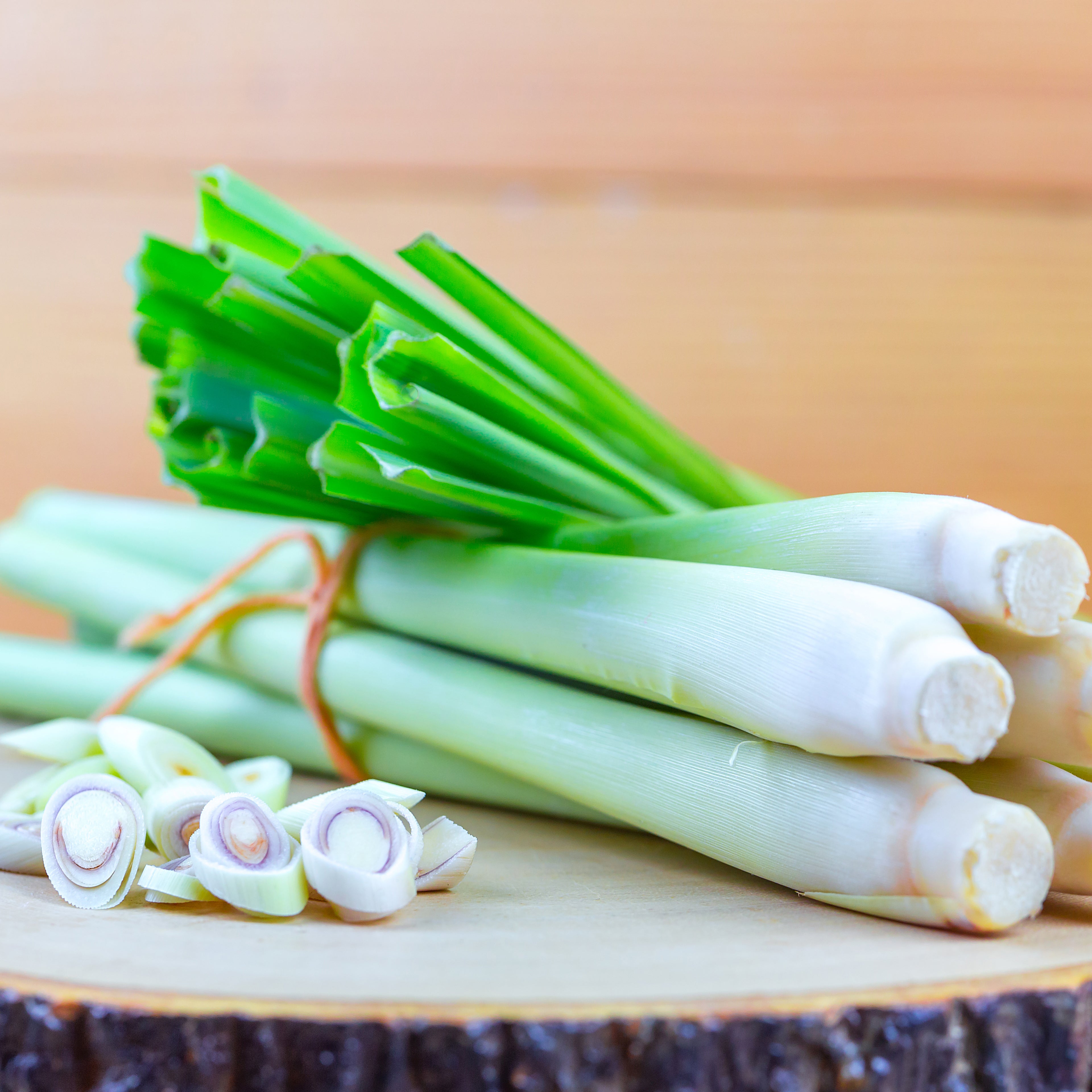 Essential Oil with Fresh Lemongrass