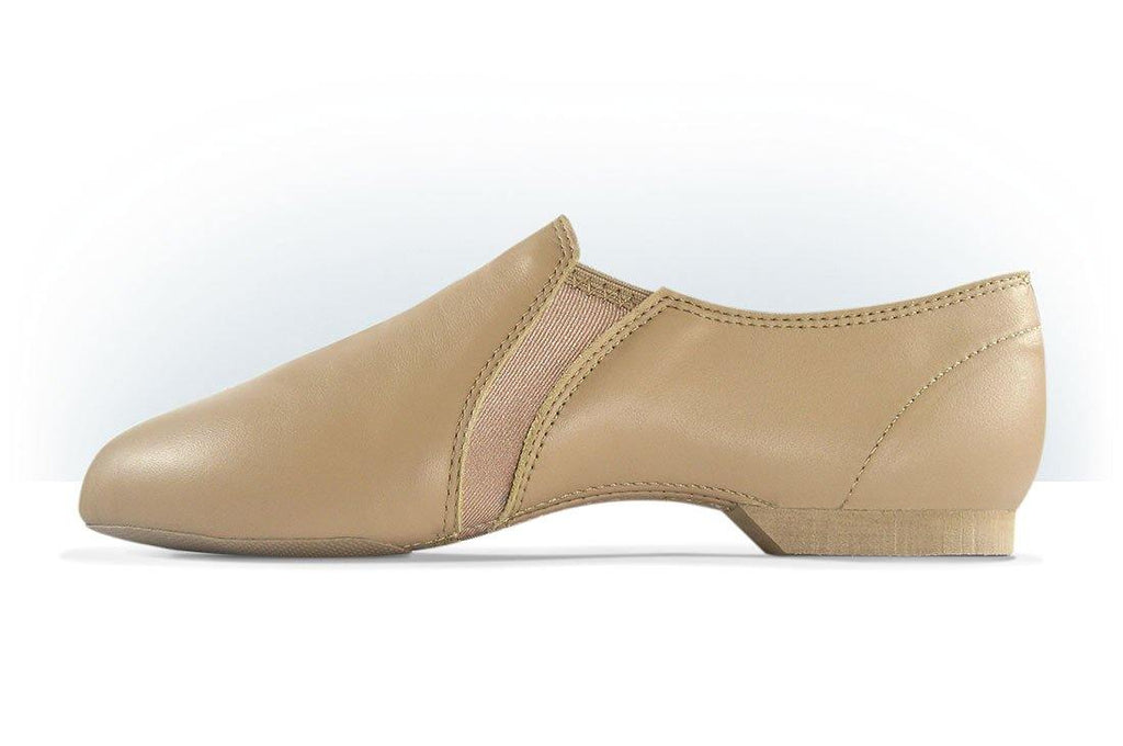 tan leather jazz shoes