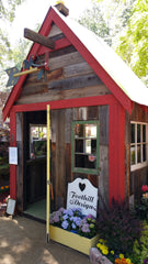 Reclaimed Wood Garden Shed