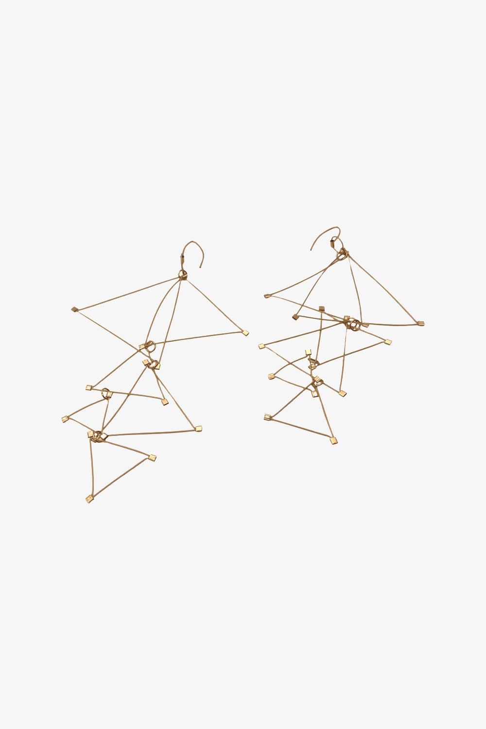 Descending Triangle Maxi Earrings