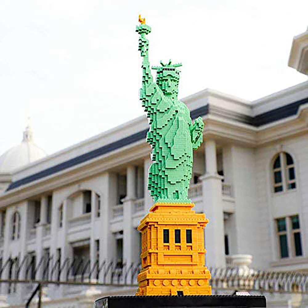 dOvOb Statue of Liberty Nano Blocks Building Set (2510PCS) - Architect ...