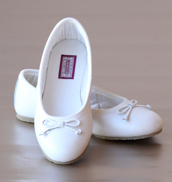 ara stephanie white ballet flat 7.5