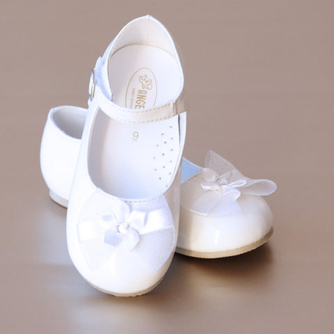 kids white dress shoes