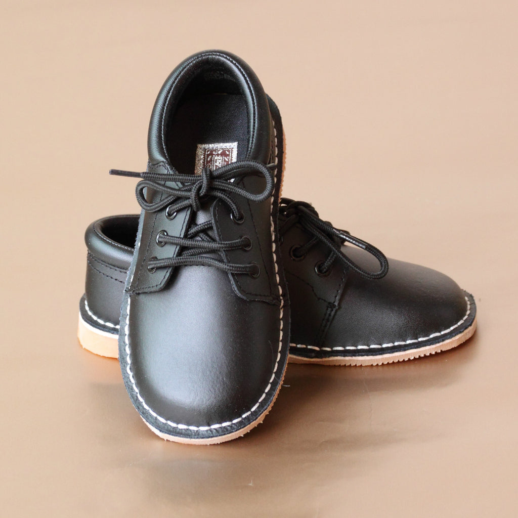L'Amour Boys Leather Lace Up Shoes – Petit Foot
