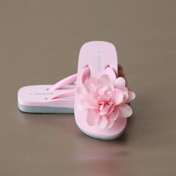 L'Amour Girls Petal Flip Flop Sandal – Petit Foot