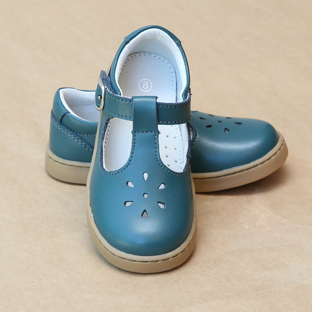 teal mary janes