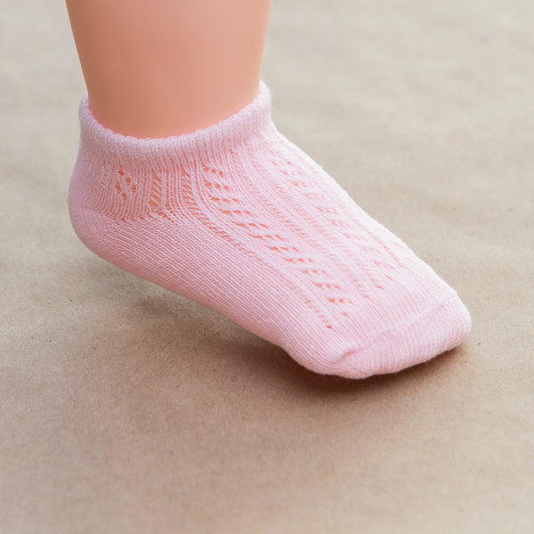 Baby Girls Crochet Ankle Socks – Petit Foot