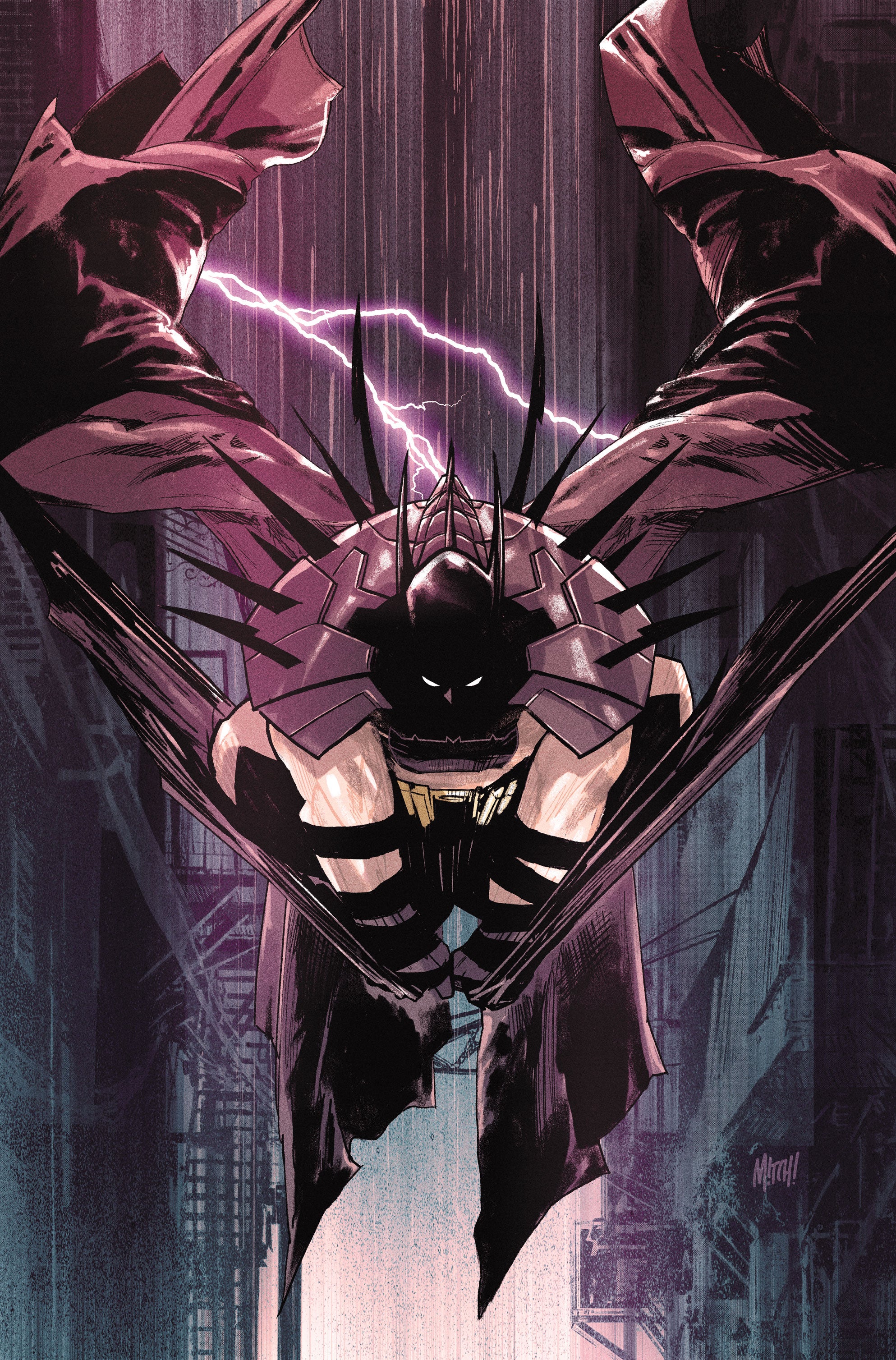 ABSOLUTE BATMAN #1 COVER D MITCH GERADS CARD STOCK VARIANT