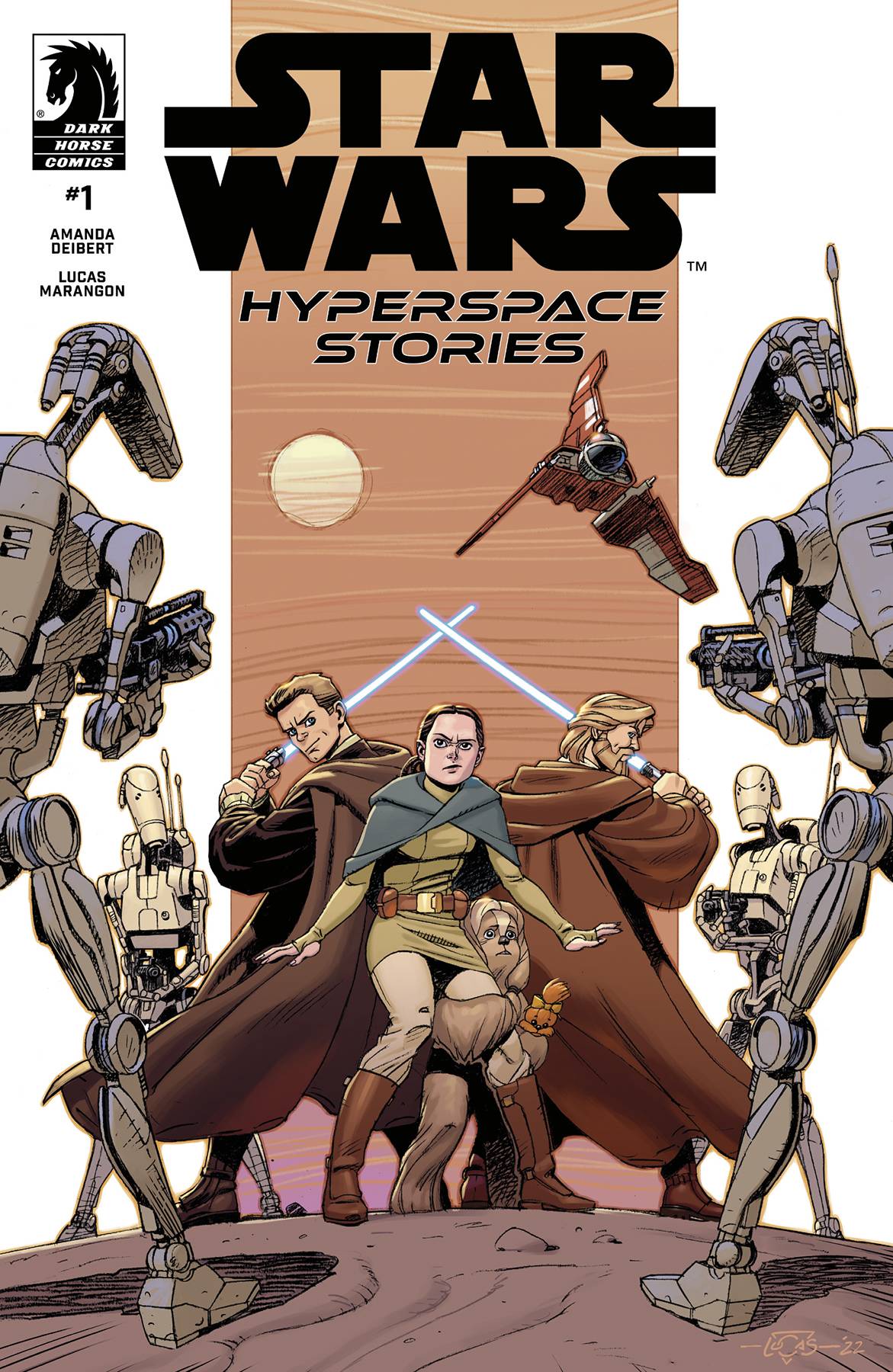STAR WARS HYPERSPACE STORIES #1 COVER A MARANGON