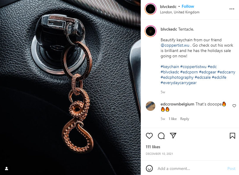 The Review of Octopus Tentacle Keychain