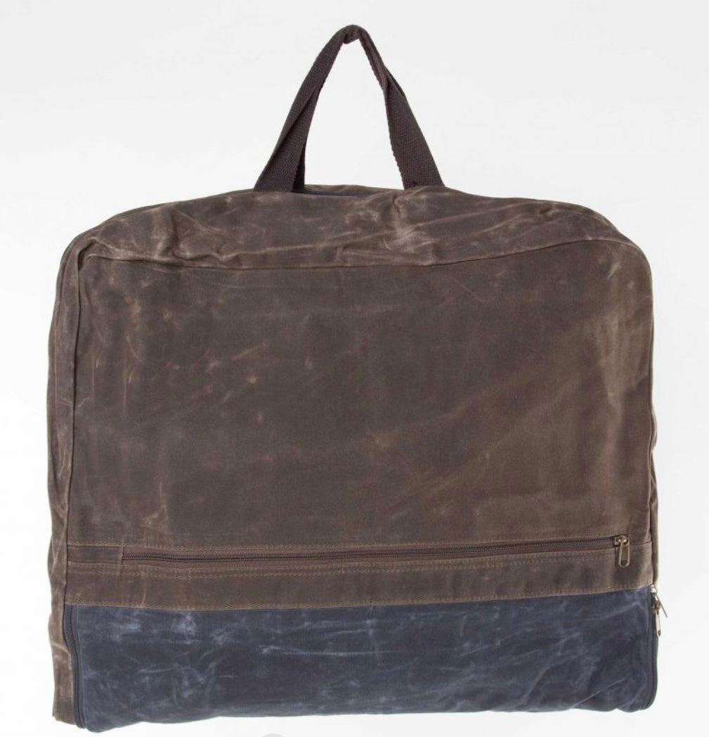 Graphite Camo Wax Canvas Adventure Tote | Meanwhile