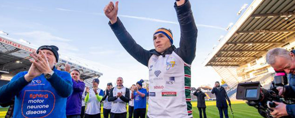 Completed Extra Mile Challenge Kevin Sinfield OBE