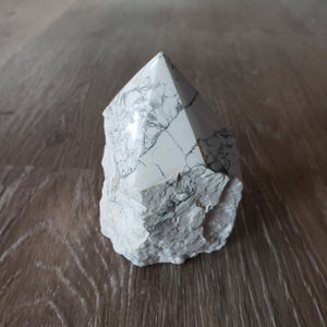 Large Howlite Crystal Point