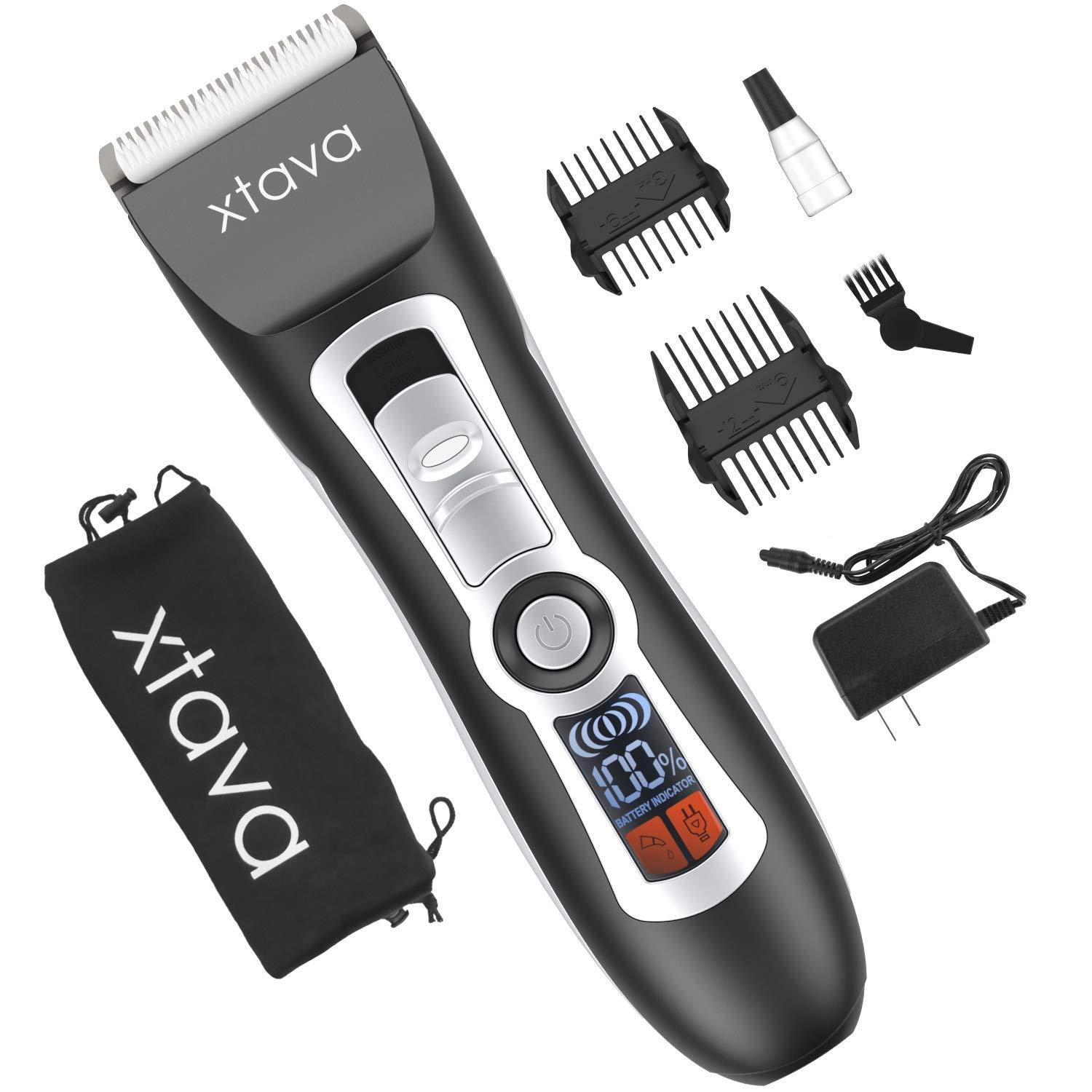 electric beard and hair trimmer