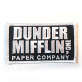 Dunder Mifflin Handmade Sew On Embroidered Patch