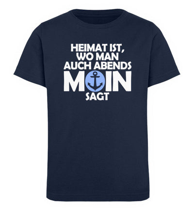 Heimat Moin · Kinder Premium Bio T-Shirt-Kinder Premium Bio T-Shirt-French Navy-12/14 (152/164)-Mooinzen