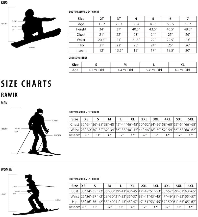 Fit & Product Instructions / FAQ's – OUTDOOR GEAR WINTER APPAREL ...