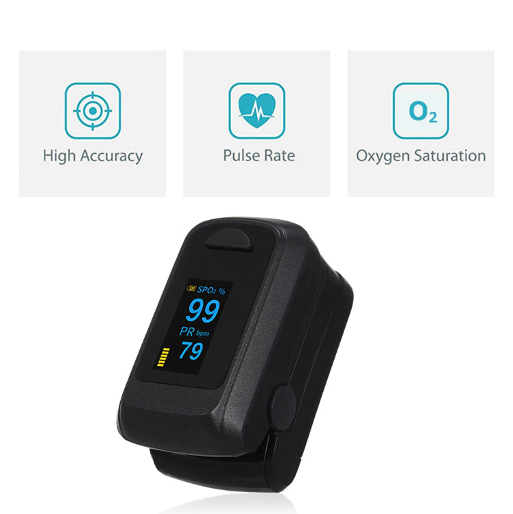 Vitalzz 2-in-1 Digital Pulse Oximeter SpO2 Sensor and Wrist Blood Pressure Monitor Set