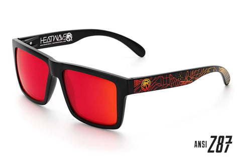 Heatwave XL Vise Z87 Sunglasses: Black Frame – LZMFG