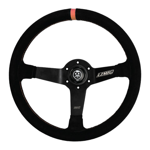 Suede LZMFG Steering Wheel - Black Edition