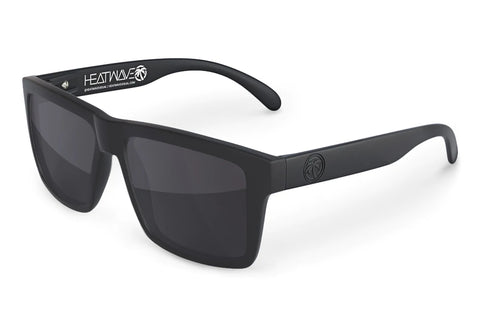 Heatwave Vise Sunglasses- Black: Galaxy Blue Lens – LZMFG