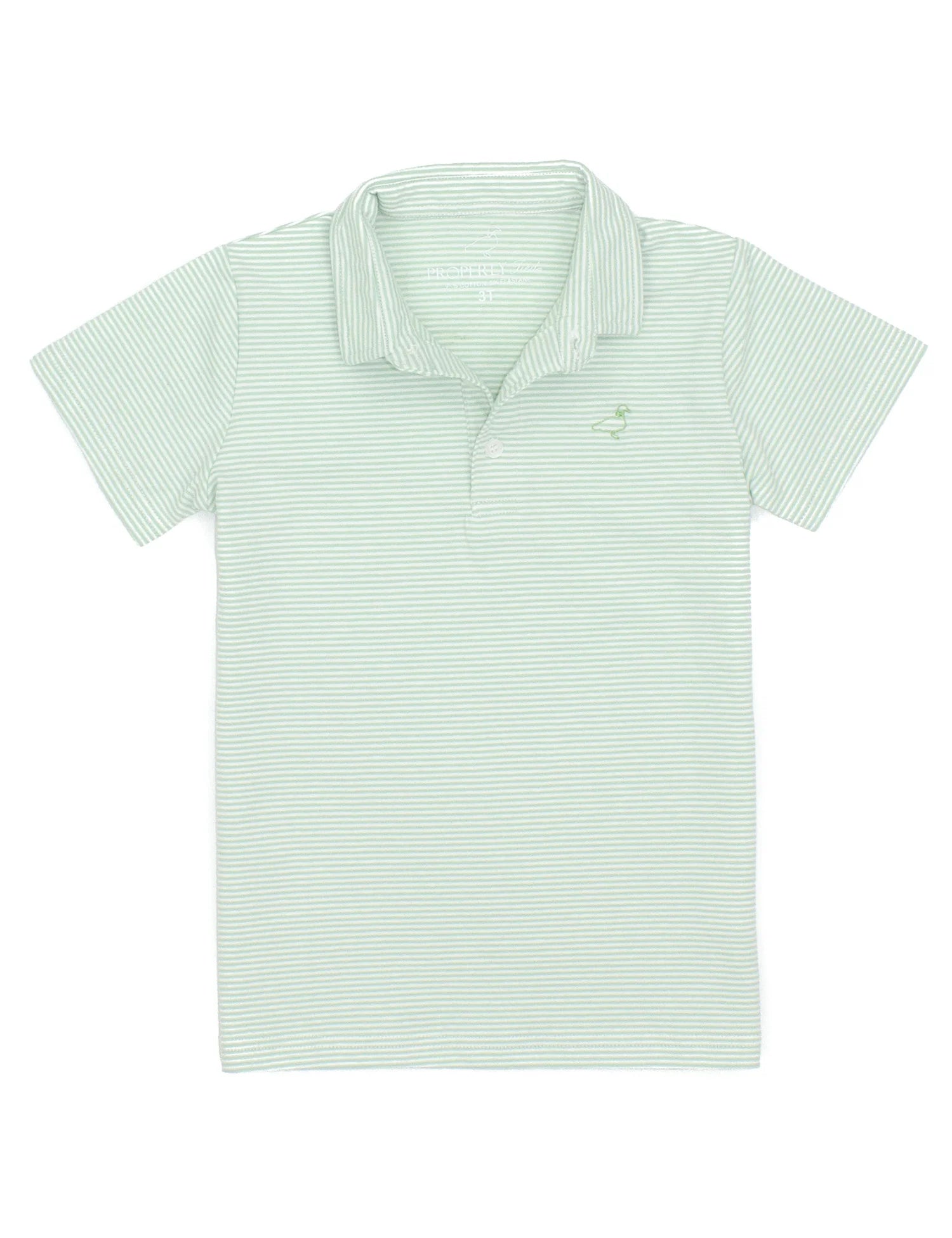 Jackson Polo - Mint Stripe