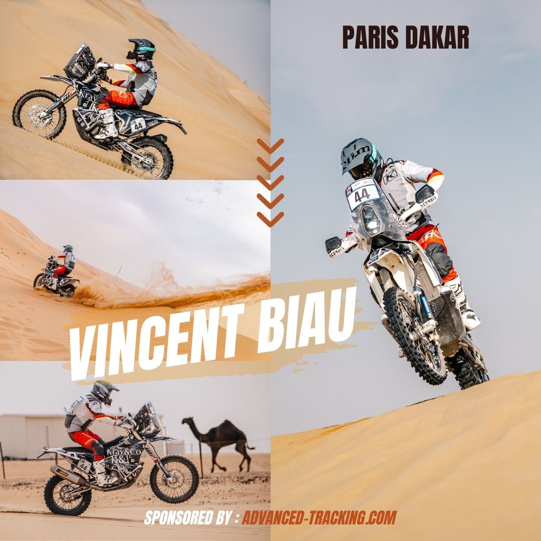 Vincent Biau, París Dakar