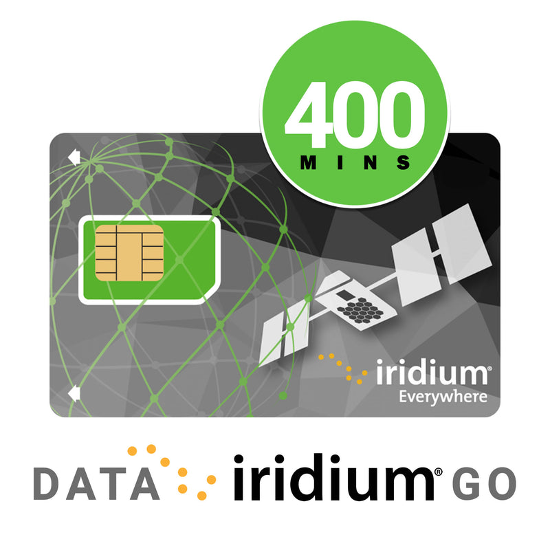 Perezoso cobre galope Iridium GO 400 minutos DATA 6 meses de tarjeta prepago - Seguimiento  avanzado