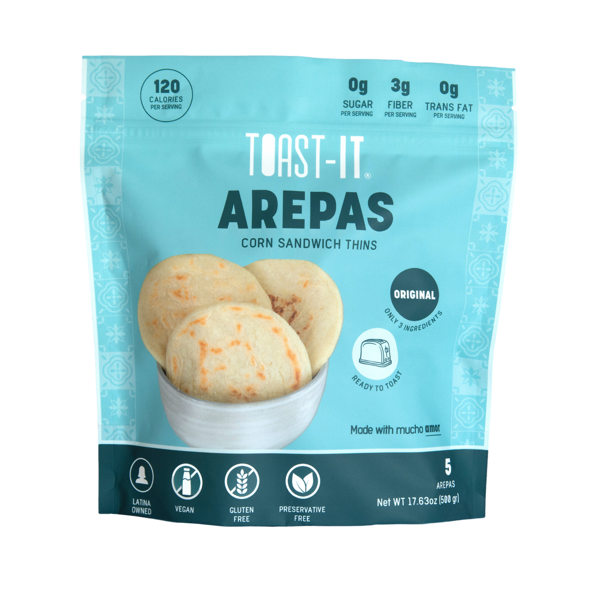 Corn Arepas