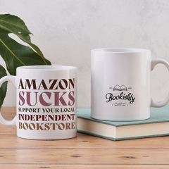 Support your Independent Bookstore. Support local businesses. Mug. Bookish Gift.