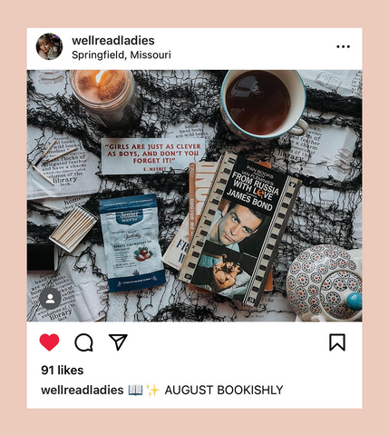 Tea and Vintage Book Club Subscription