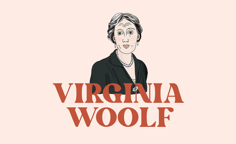 Virginia Woolf Bookishly Illustration