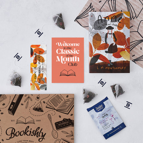 Classic of the Month Book Club Subscription Service by Bookishly. Perfect gift for book lovers, bookworms, readers and bibliophiles.