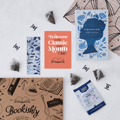 Classic of the Month Book Club Subscription Service by Bookishly. Perfect gift for book lovers, bookworms, readers and bibliophiles.