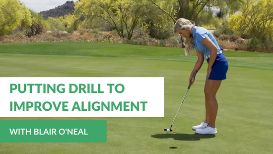 Alignment putting drill with Blair O'Neal