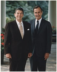 Bush and Regan