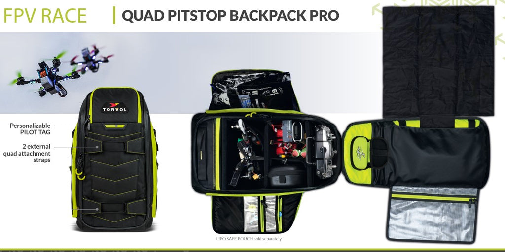 Torvol - Quad PITSTOP Backpack Pro