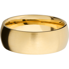 Yellow Gold Satin Finish