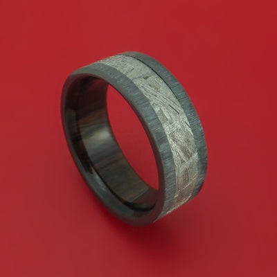 Ebony Hardwood Wedding Bands and Engagement Rings