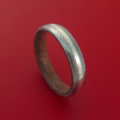 Sequoia Hardwood Wedding Bands and Engagement Rings