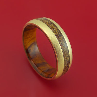 Desert Ironwood Burl Hardwood Wedding Bands and Engagement Rings