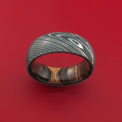 Damascus Steel Men’s Wedding Band